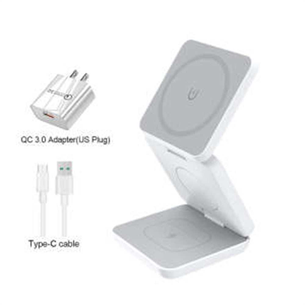 Magnetic Foldable 3-in-1 Charger by FLIPSTYLEZLLC