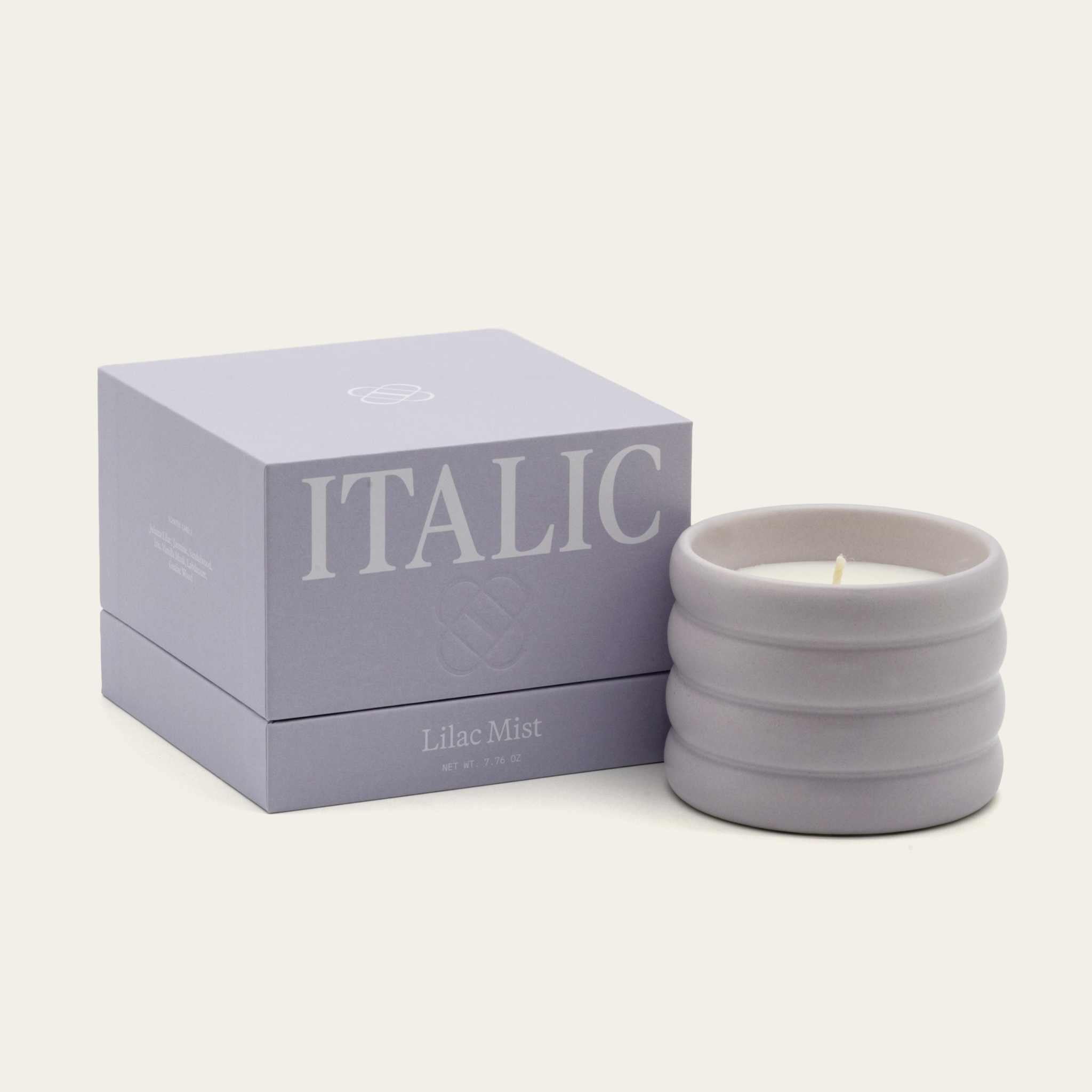 Ceramic Soy Scent Candle by Italic