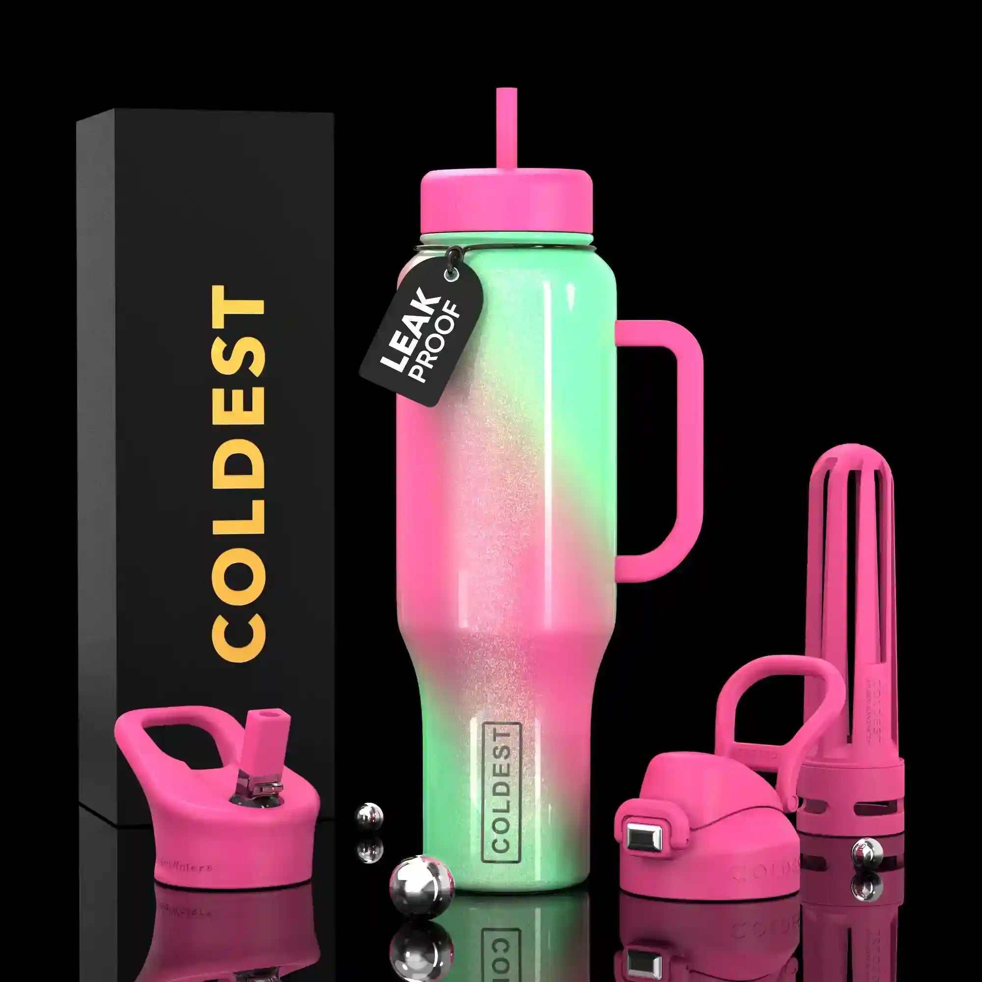 46oz Cold Water Bottle by Coldest