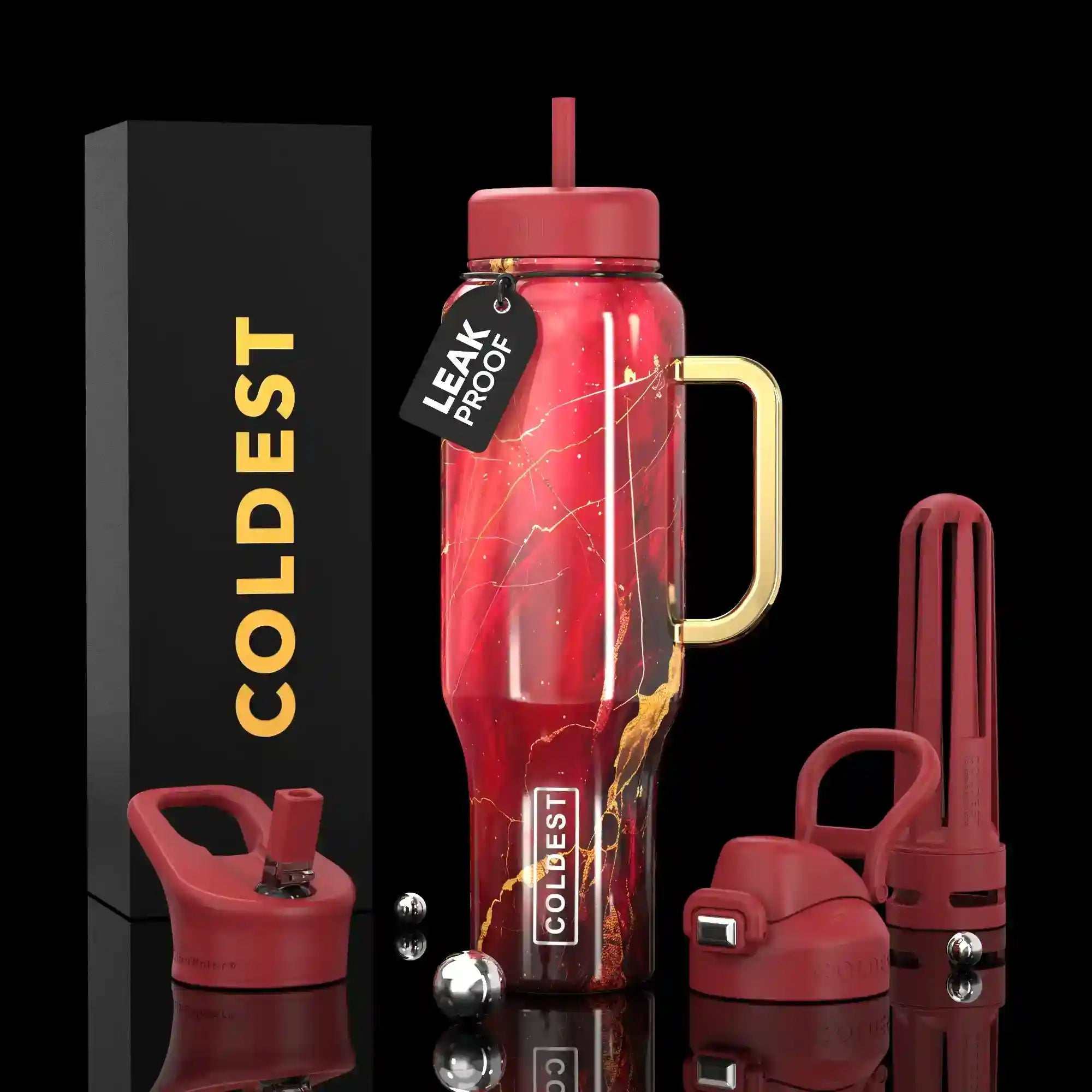 46oz Cold Water Bottle by Coldest