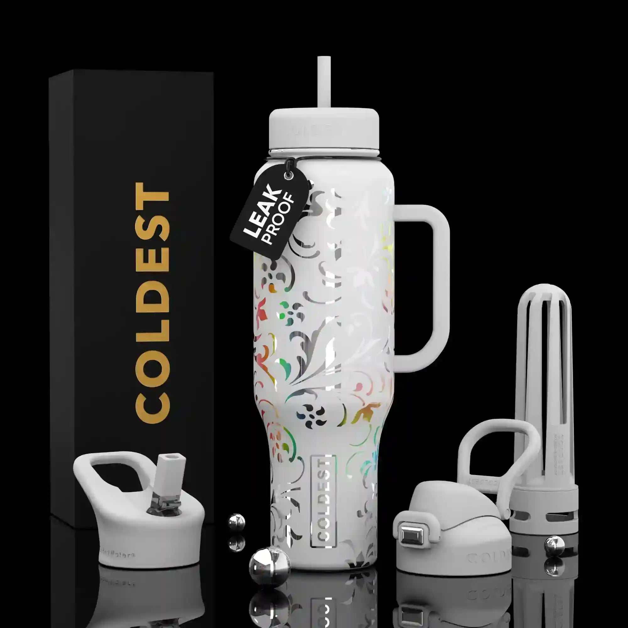 46oz Cold Water Bottle by Coldest