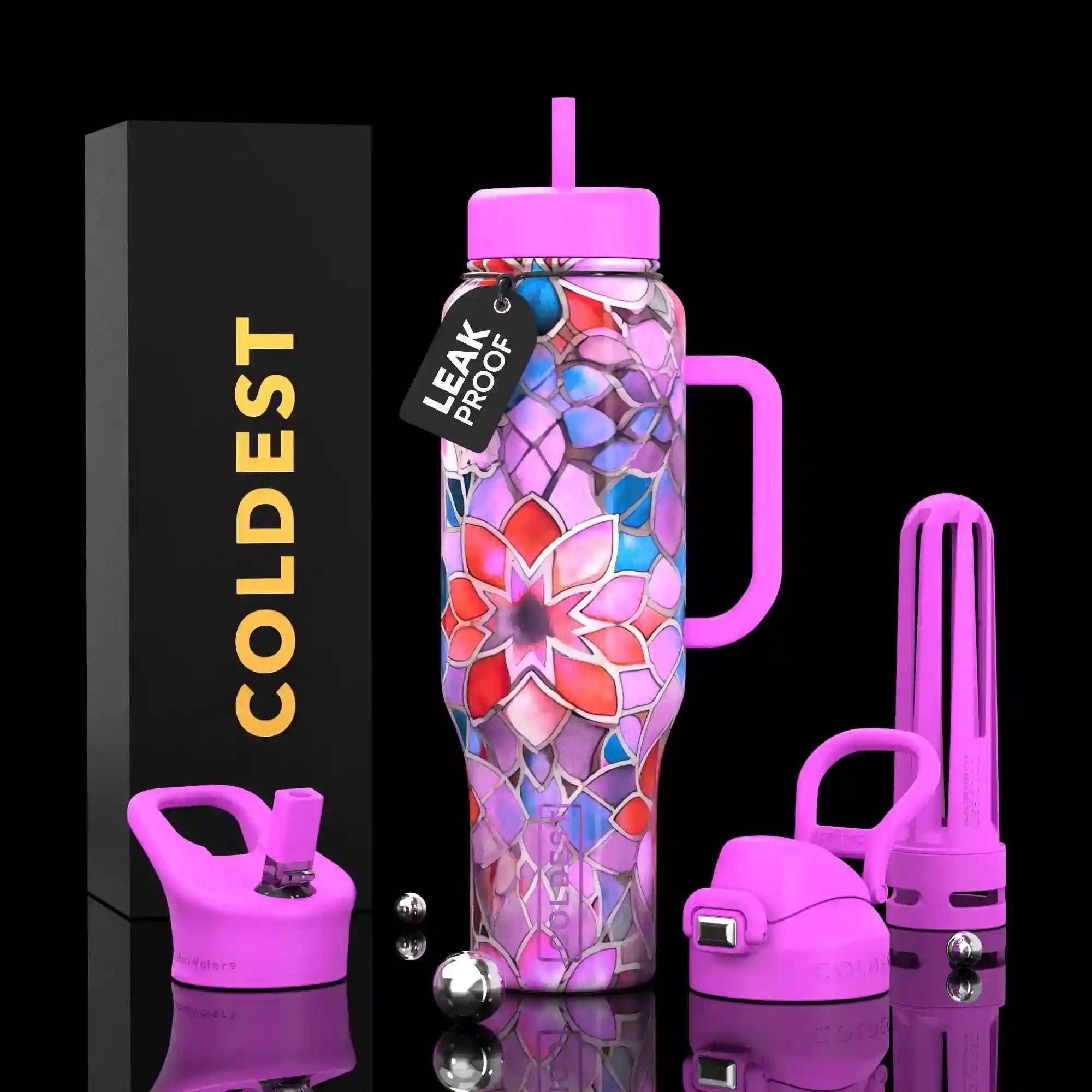 46oz Cold Water Bottle by Coldest