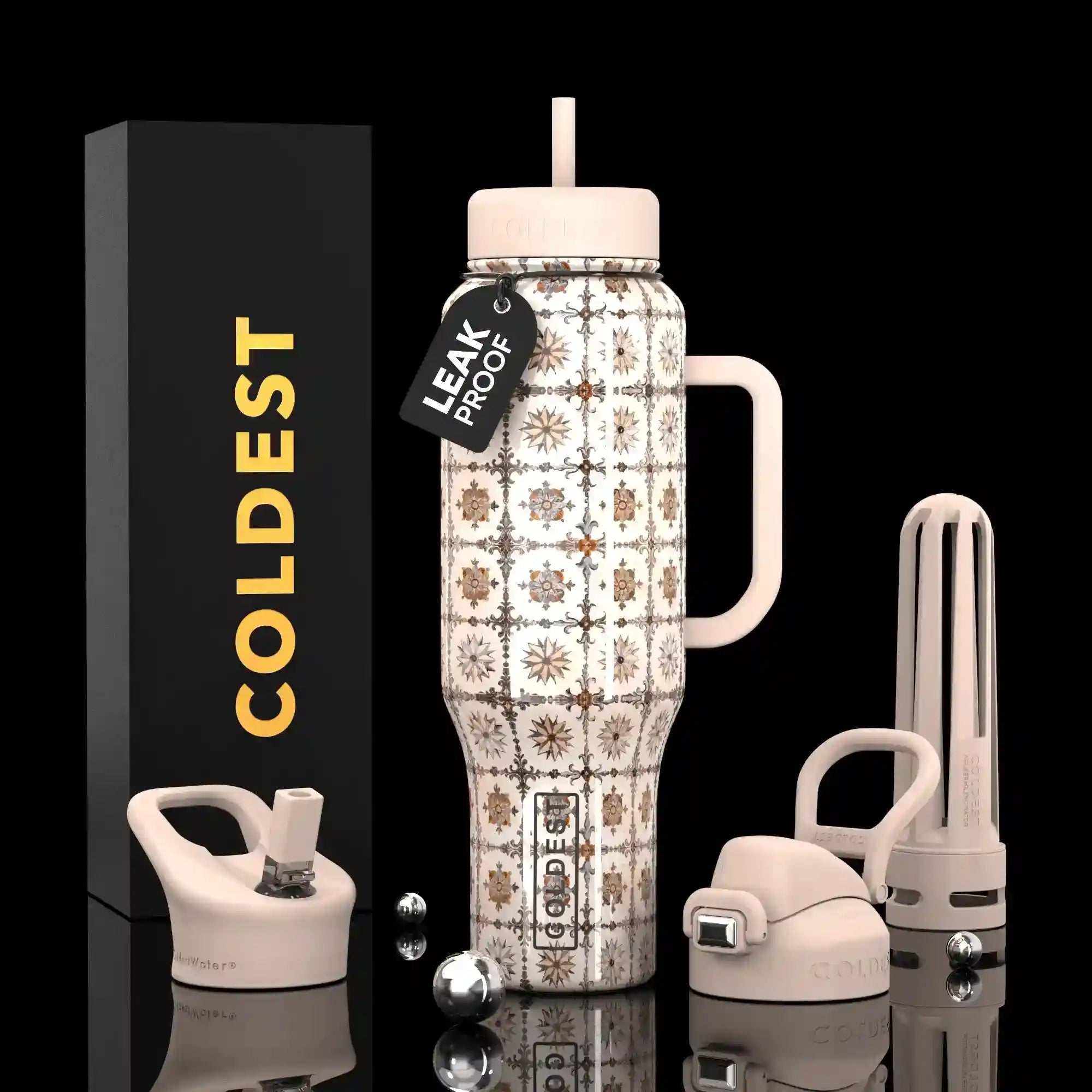 46oz Cold Water Bottle by Coldest