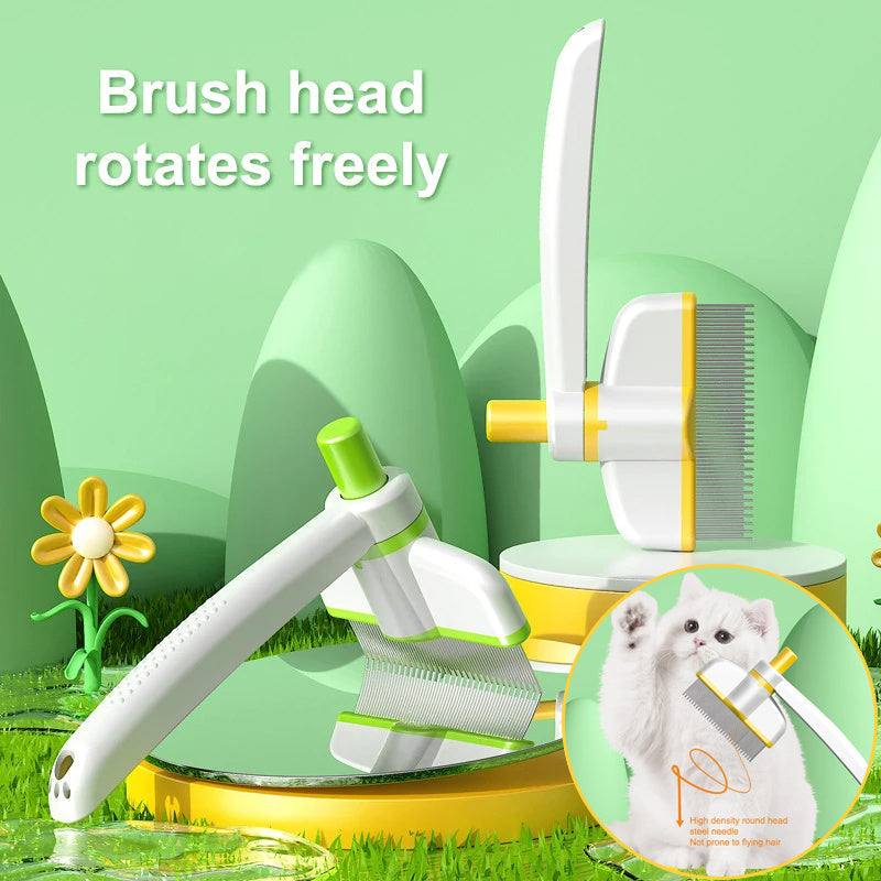 Self-Cleaning Pet Flea Comb by Sochenda