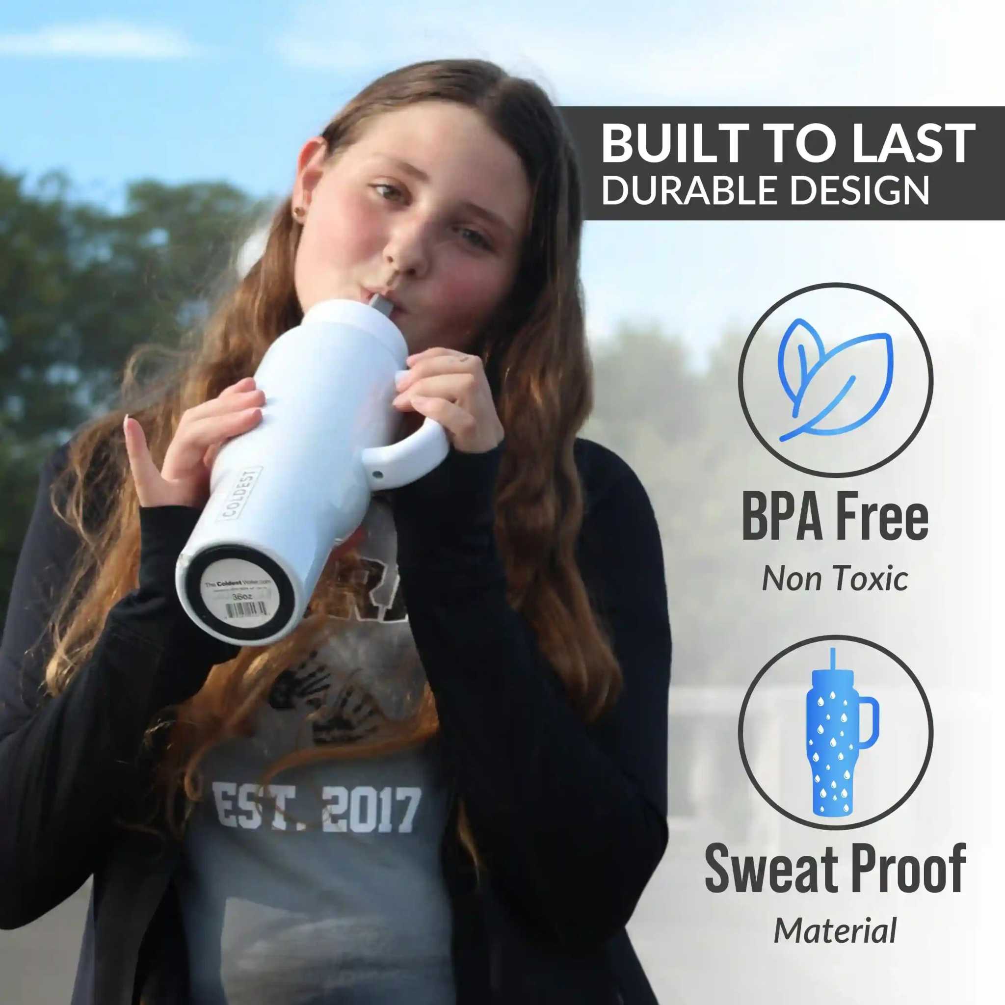 46oz Cold Water Bottle by Coldest