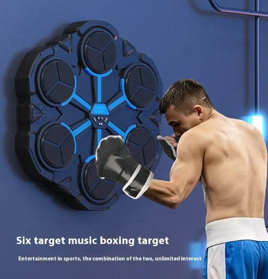 Boxing Target Machine LED Punch Training Wall Pad by DropShop