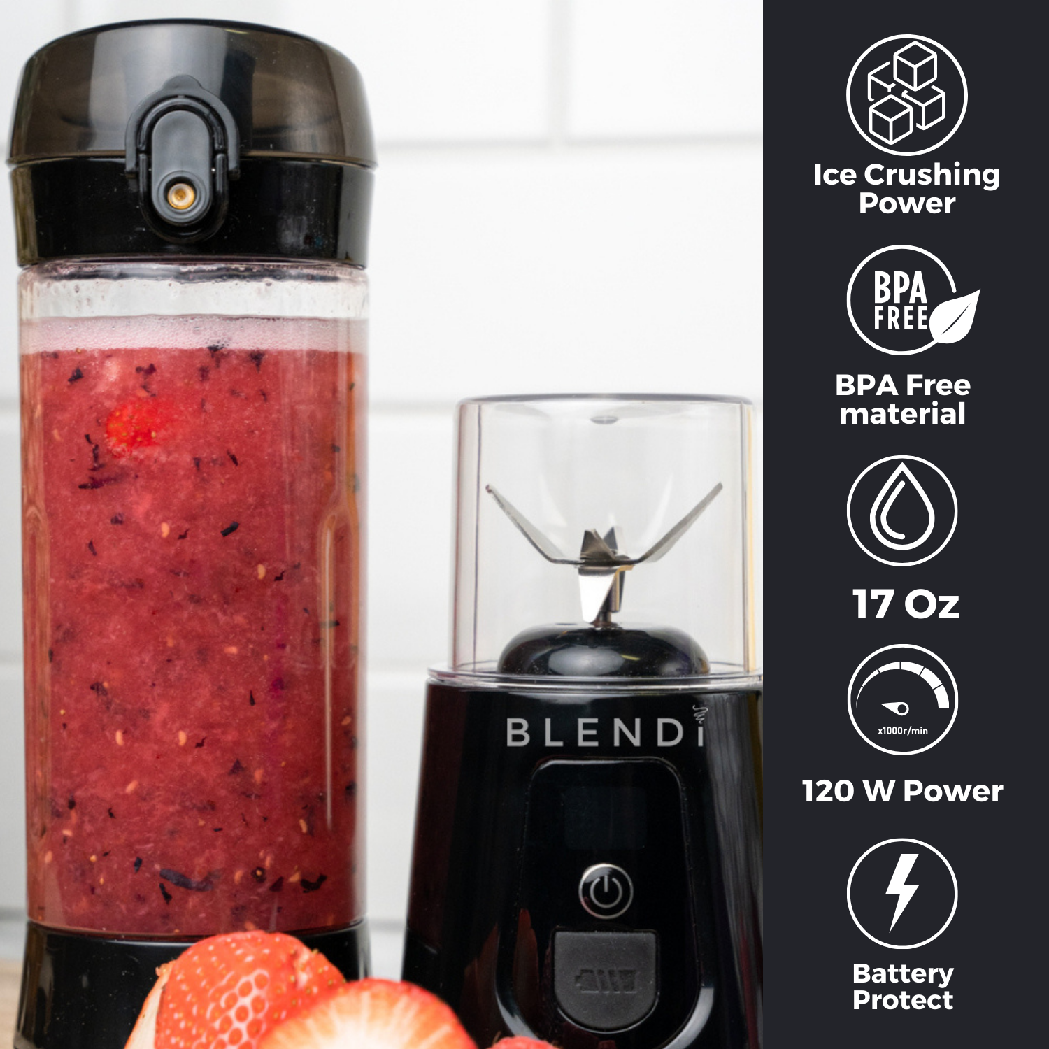 Ice Crushing Travel Blender by BLENDi