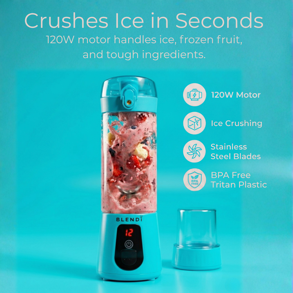 Ice Crushing Travel Blender by BLENDi