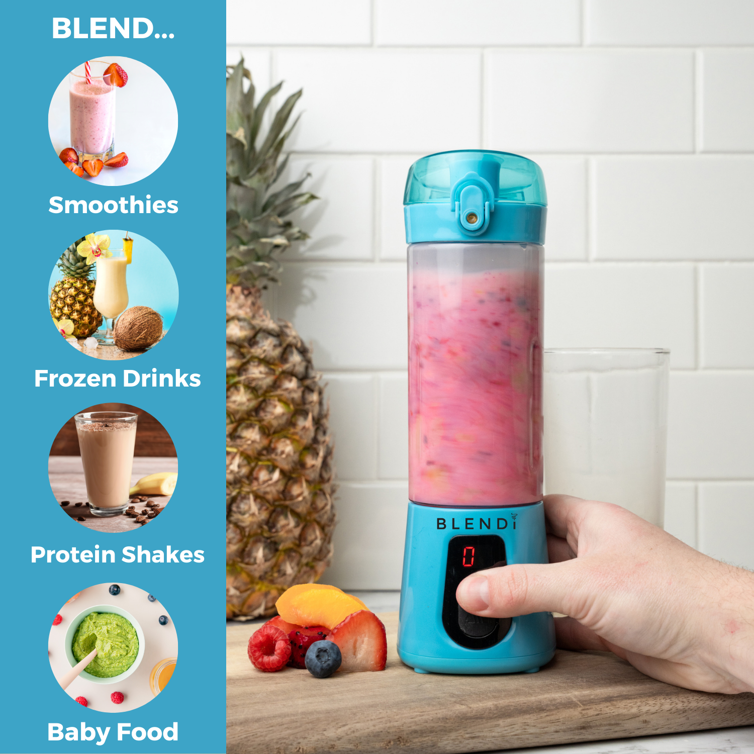 Ice Crushing Travel Blender by BLENDi