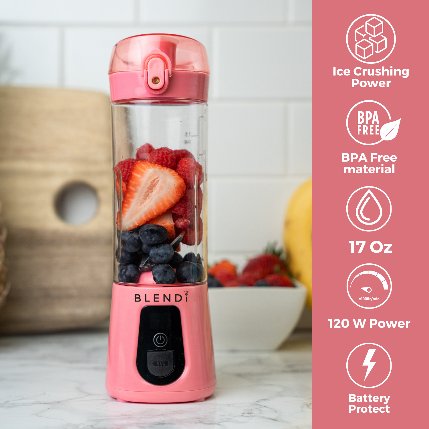 Ice Crushing Travel Blender by BLENDi