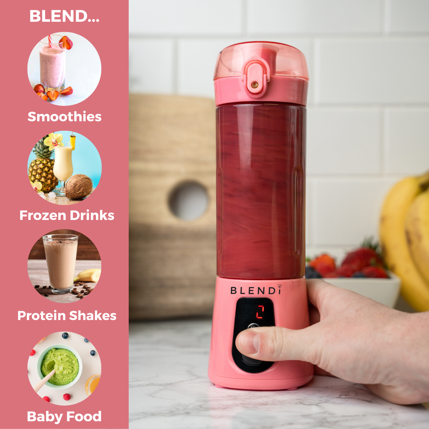 Ice Crushing Travel Blender by BLENDi