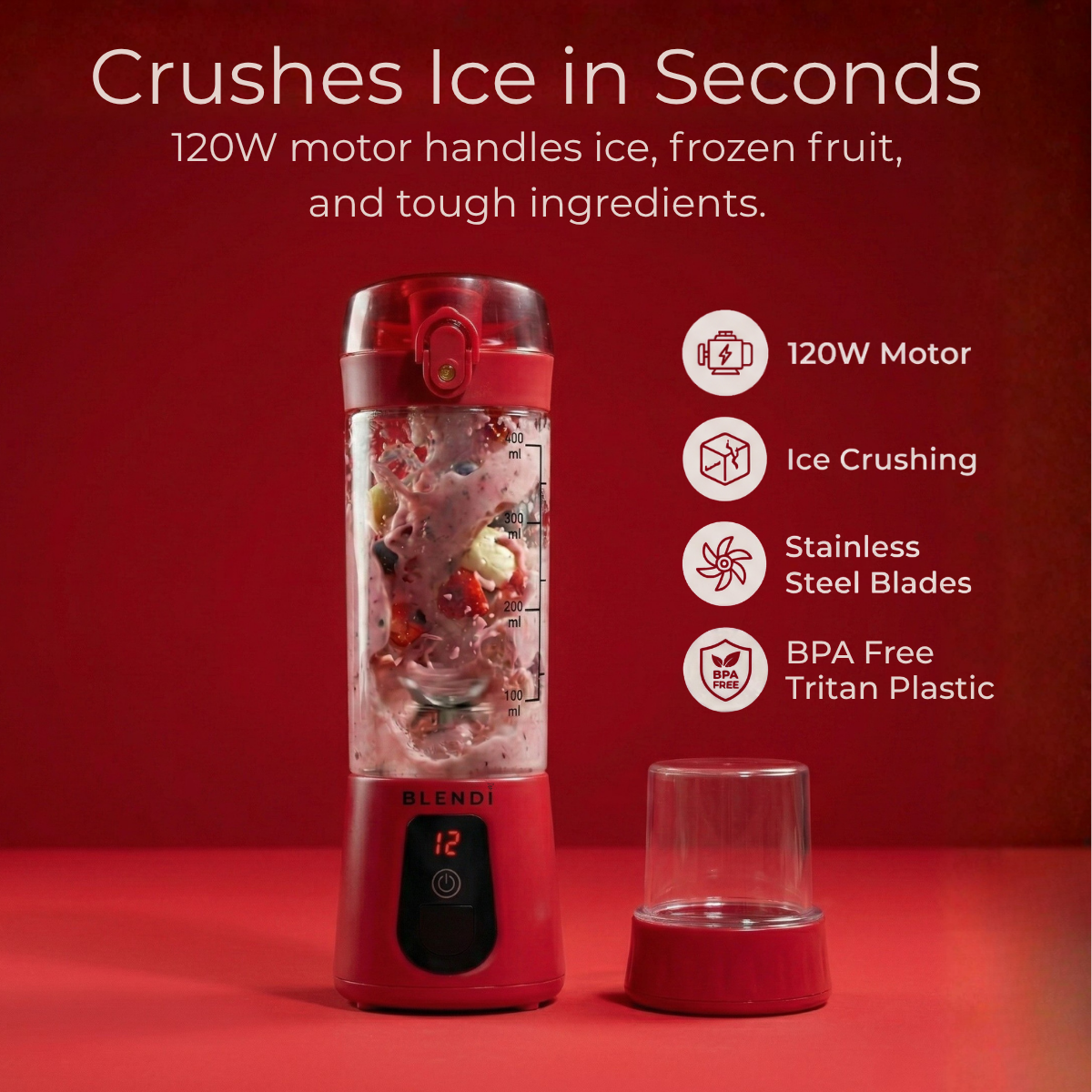 Ice Crushing Travel Blender by BLENDi