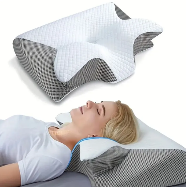 Memory Foam Cervical Pillow Neck Support Cushion