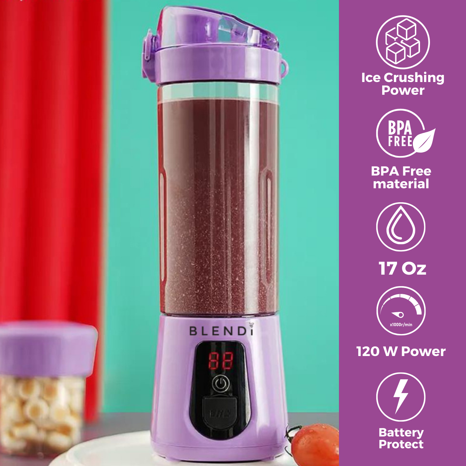 Ice Crushing Travel Blender by BLENDi