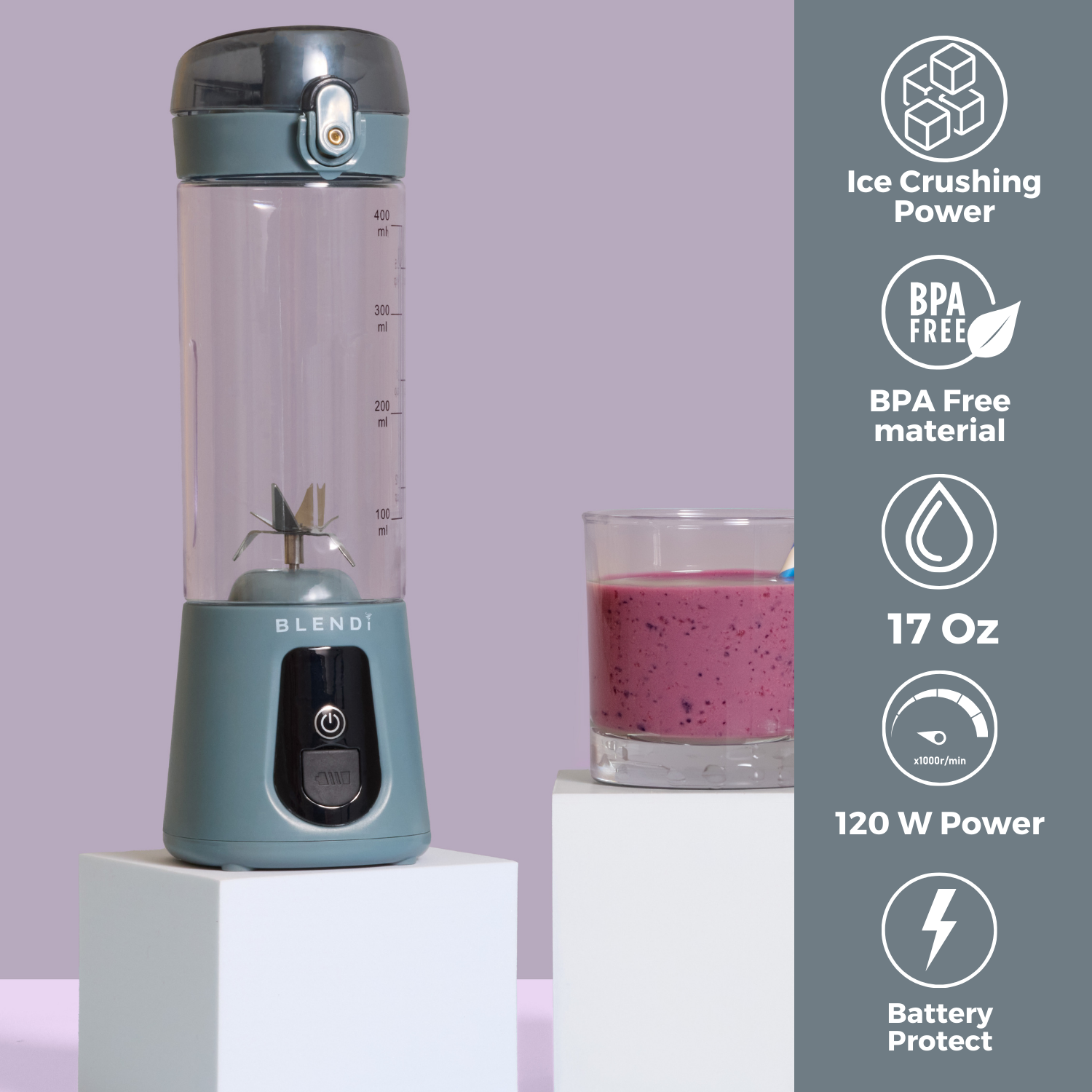 Ice Crushing Travel Blender by BLENDi