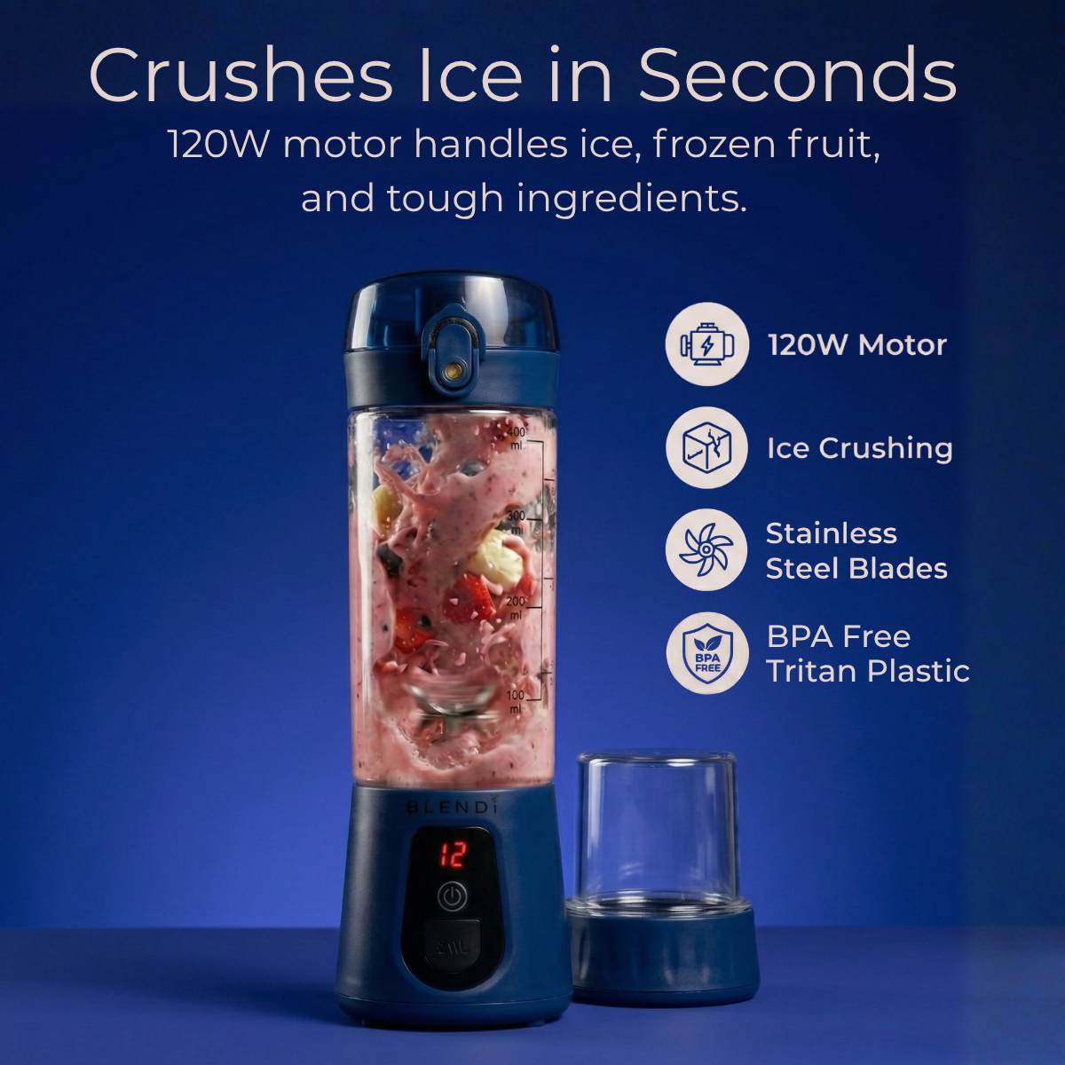 Ice Crushing Travel Blender by BLENDi