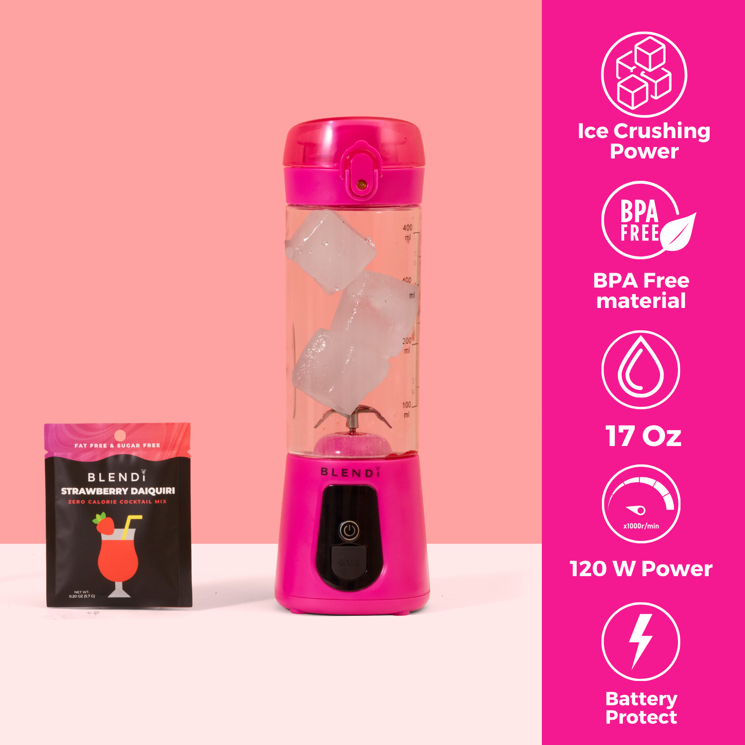 Ice Crushing Travel Blender by BLENDi