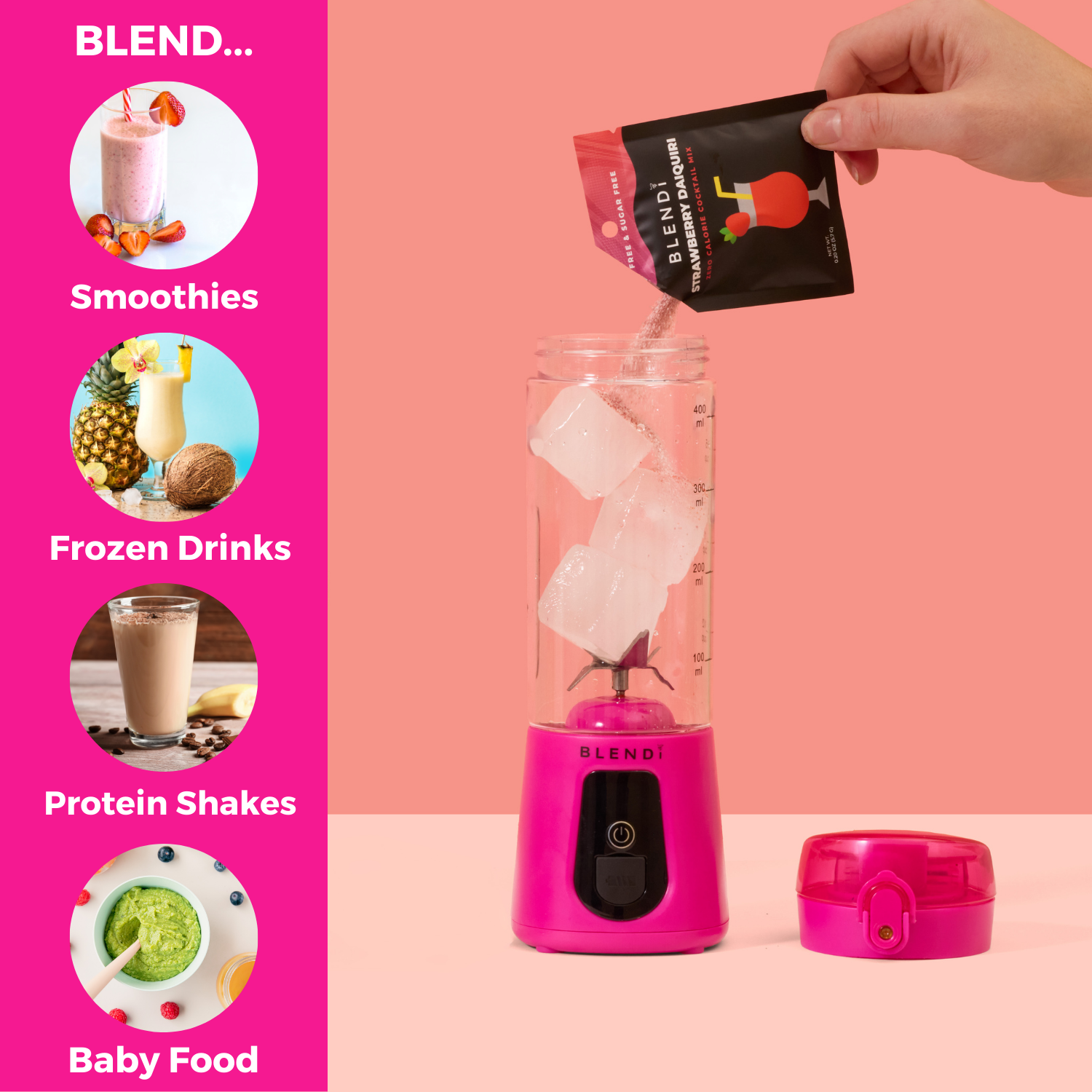 Ice Crushing Travel Blender by BLENDi