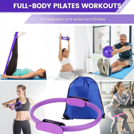 Yoga & Pilates Set 13-Piece Home Workout Kit