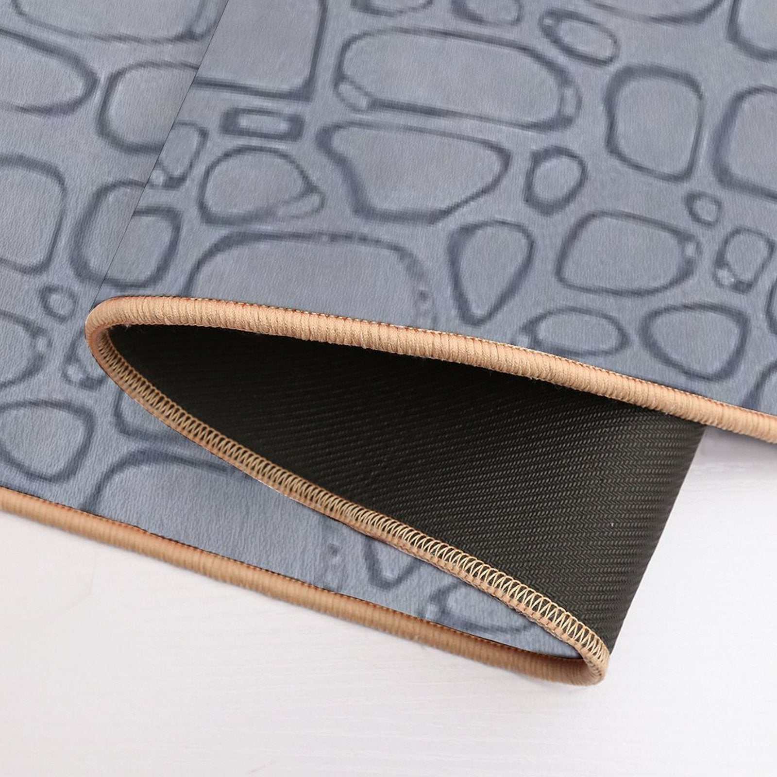 Stone Pattern Quick-Dry Mat by Agozxy