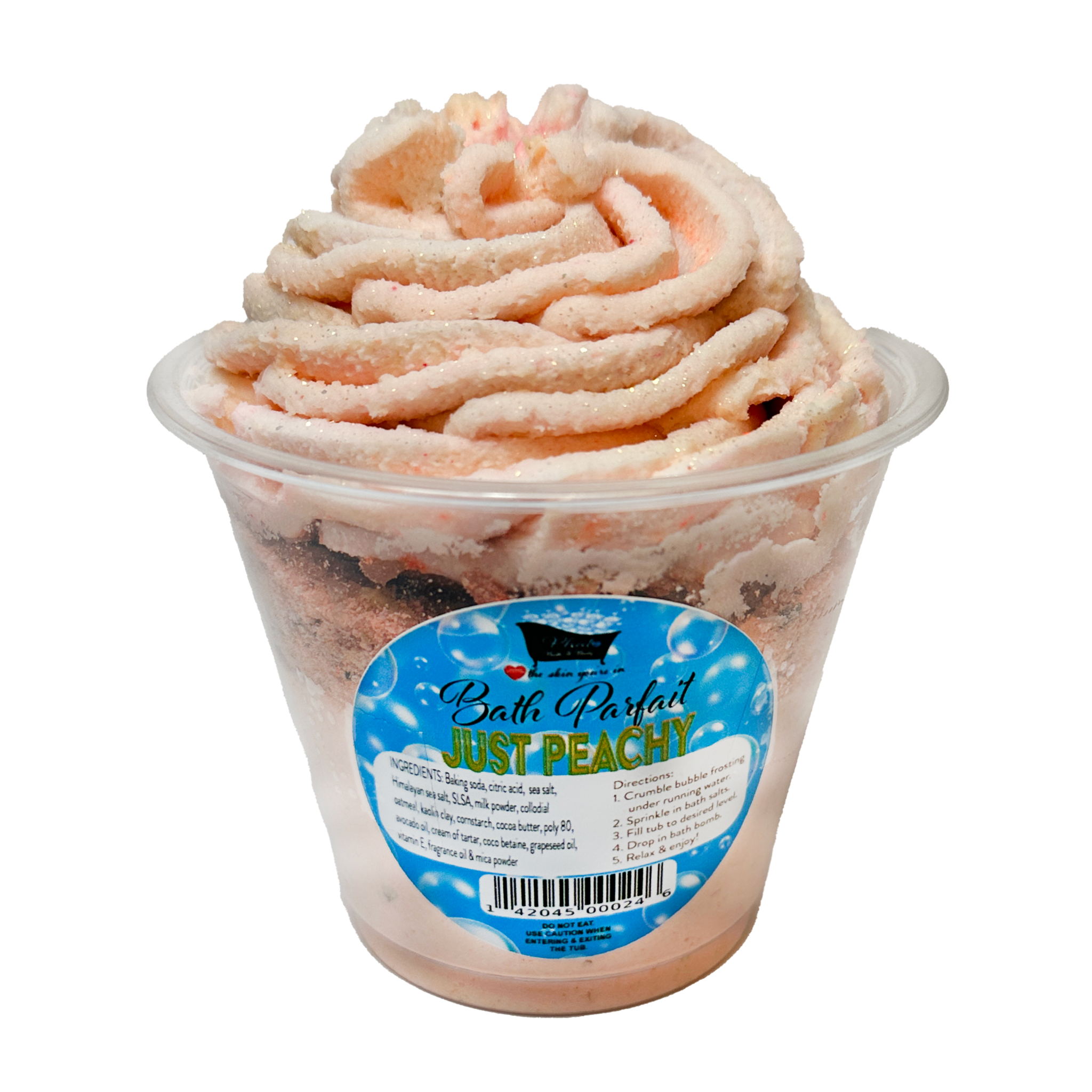 Bath Parfait Bubble Bomb 12oz Bath Salts & Frosting