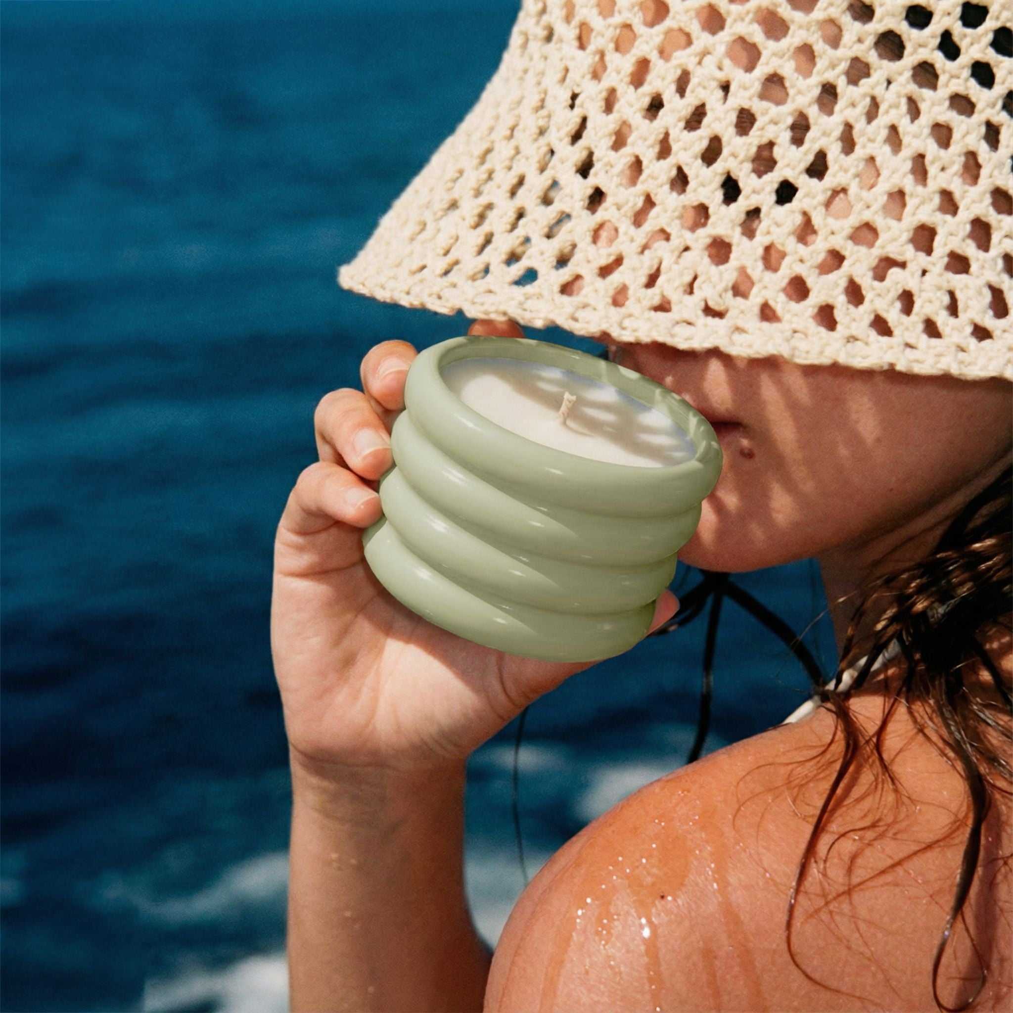 Ceramic Soy Scent Candle by Italic
