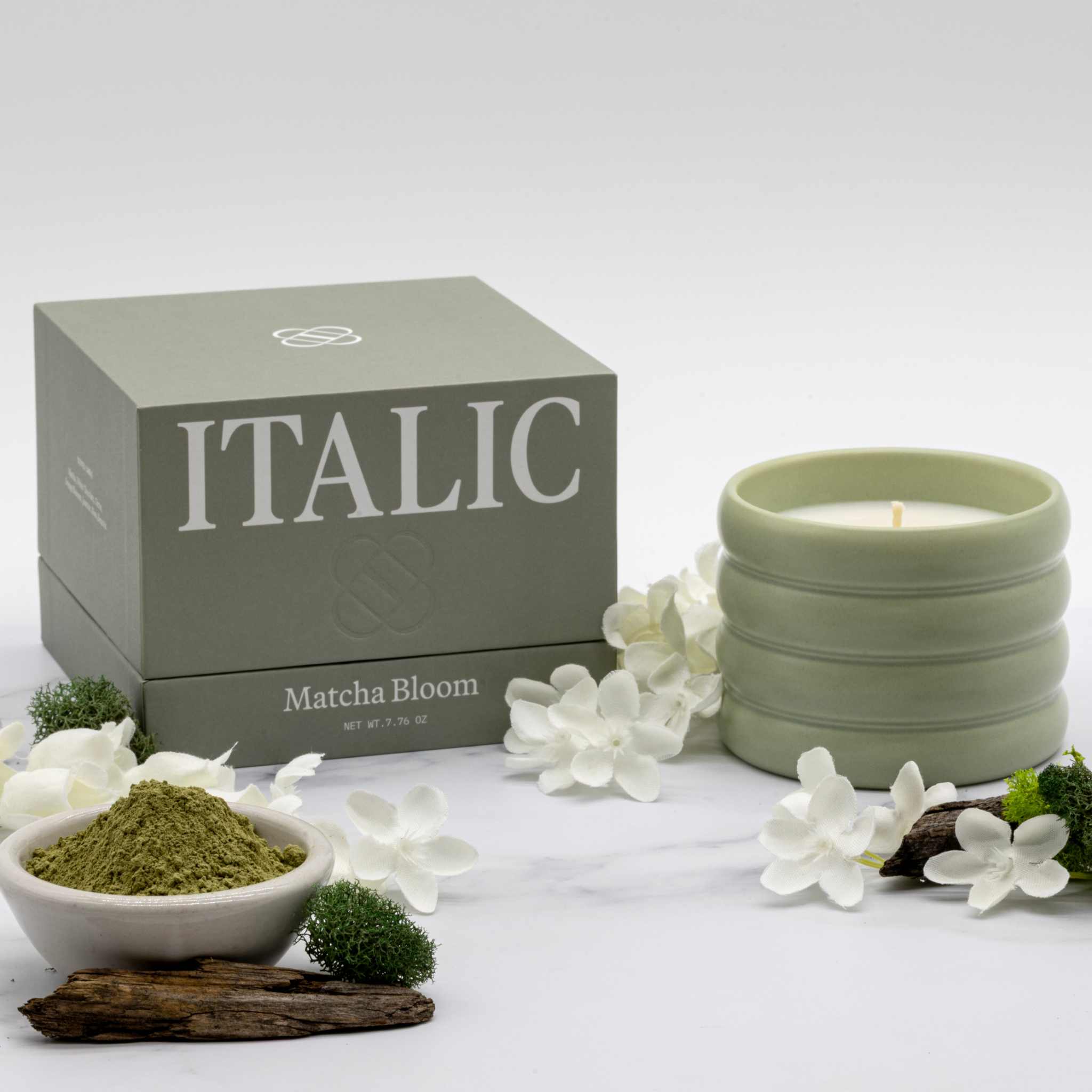 Ceramic Soy Scent Candle by Italic