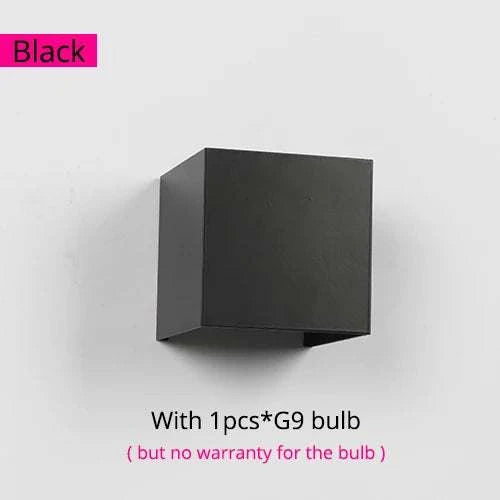IP65 Aluminum G9 Wall Light by DropShop
