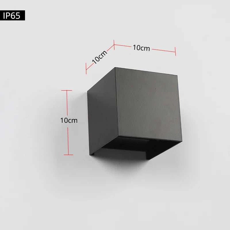 IP65 Aluminum G9 Wall Light by DropShop