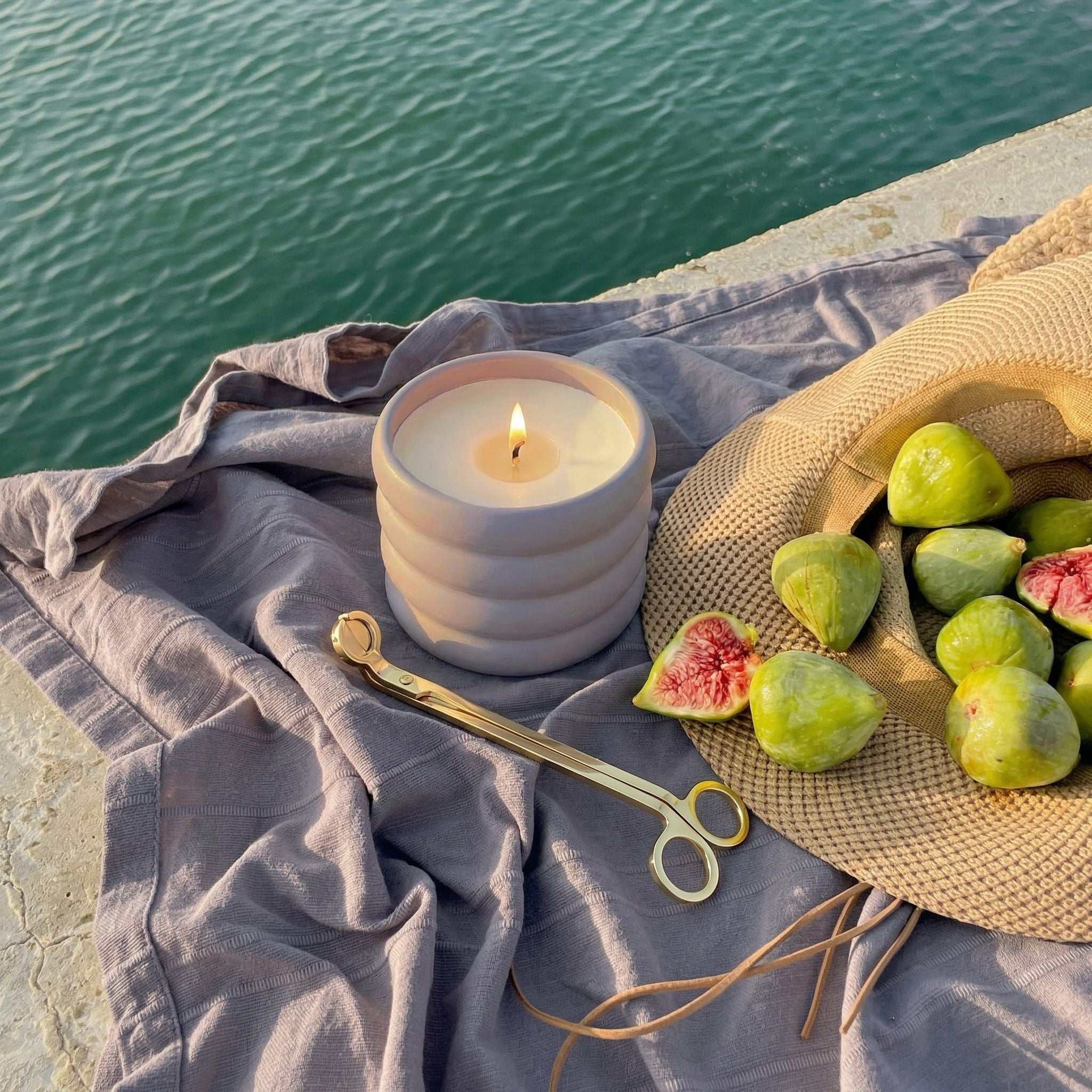 Ceramic Soy Scent Candle by Italic
