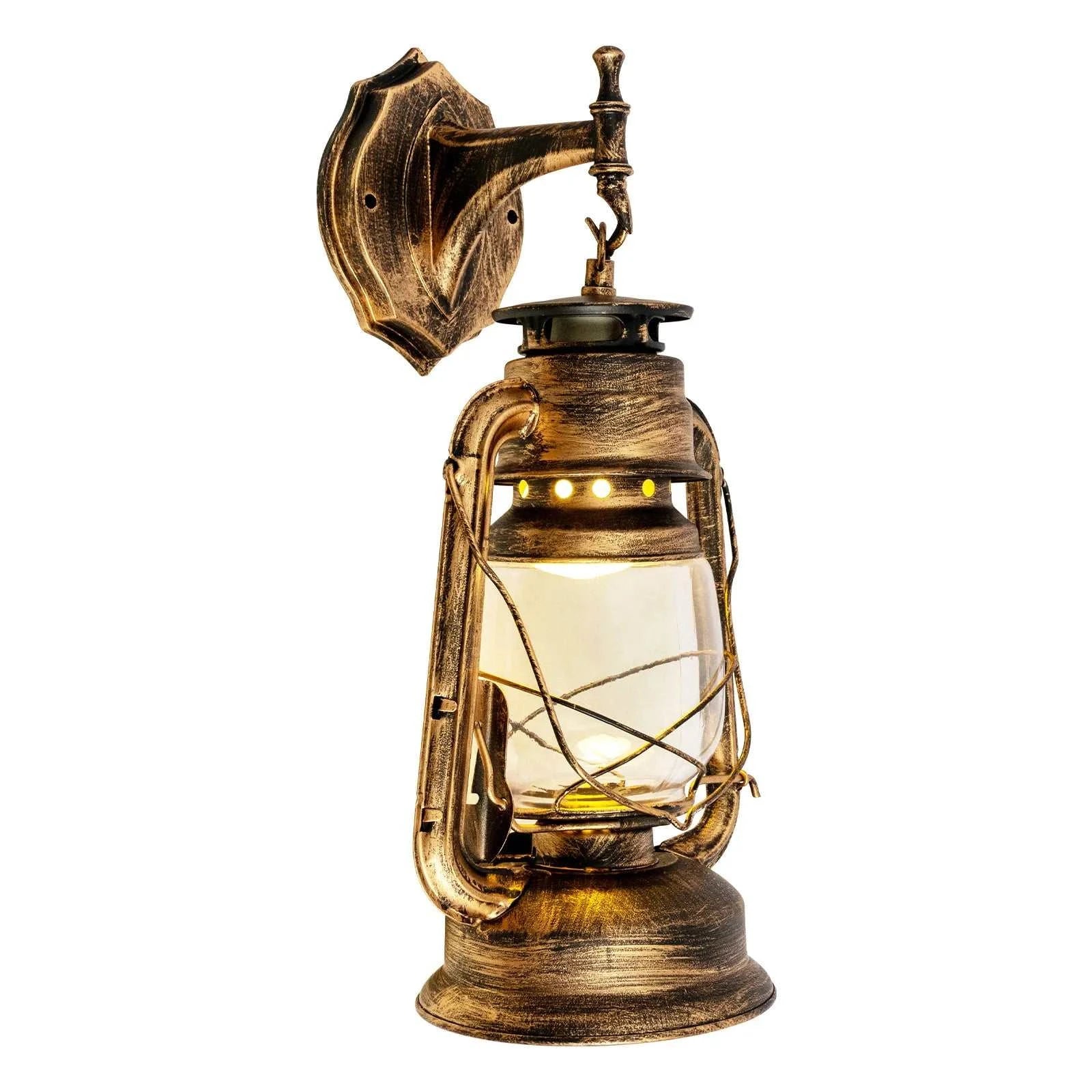 Retro Brass Wall Sconce by DropShop