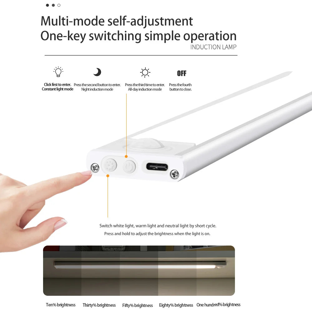 USB Motion Sensor Cabinet Light by DropShop
