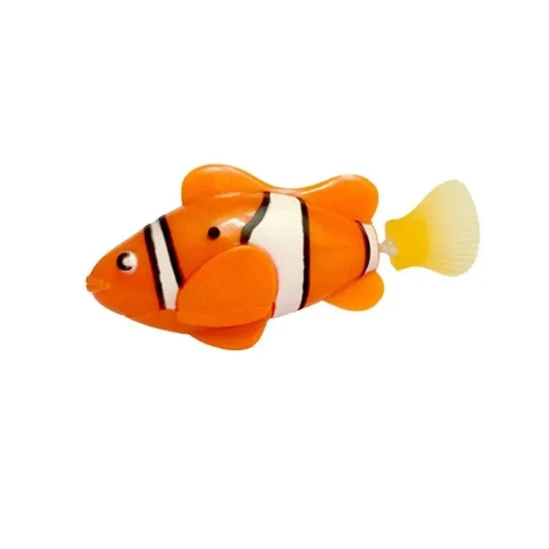 LED Robot Fish Cat Toy by covers4phones