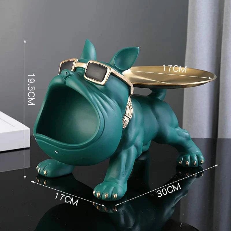 French Bulldog Tray Statue by DropShop