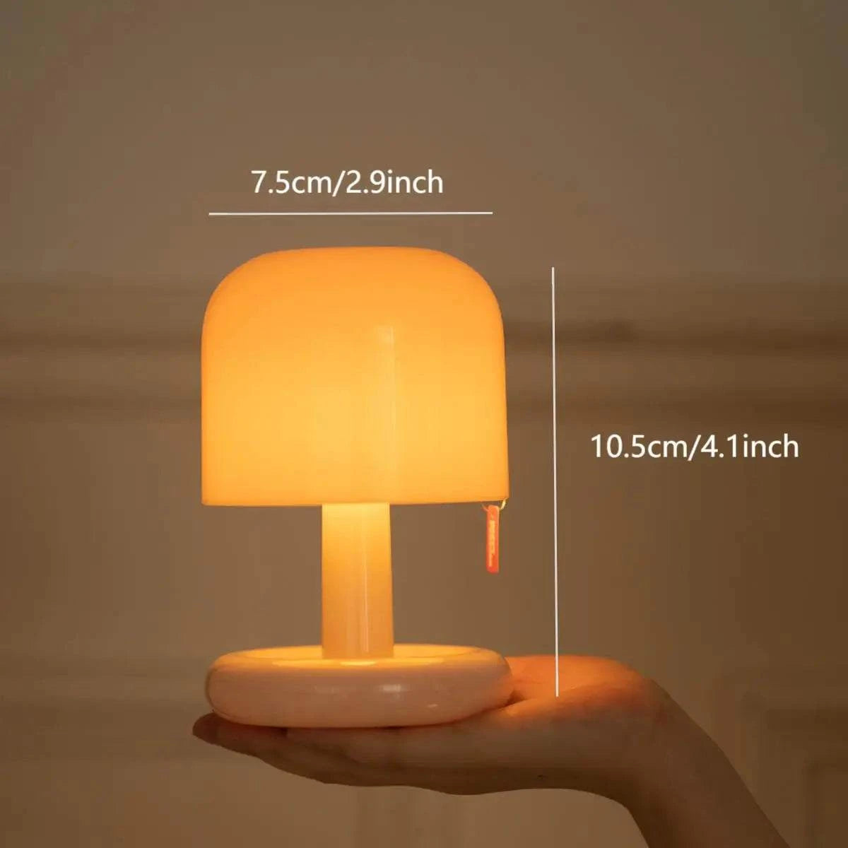 USB Sunset Mushroom Night Light by DropShop