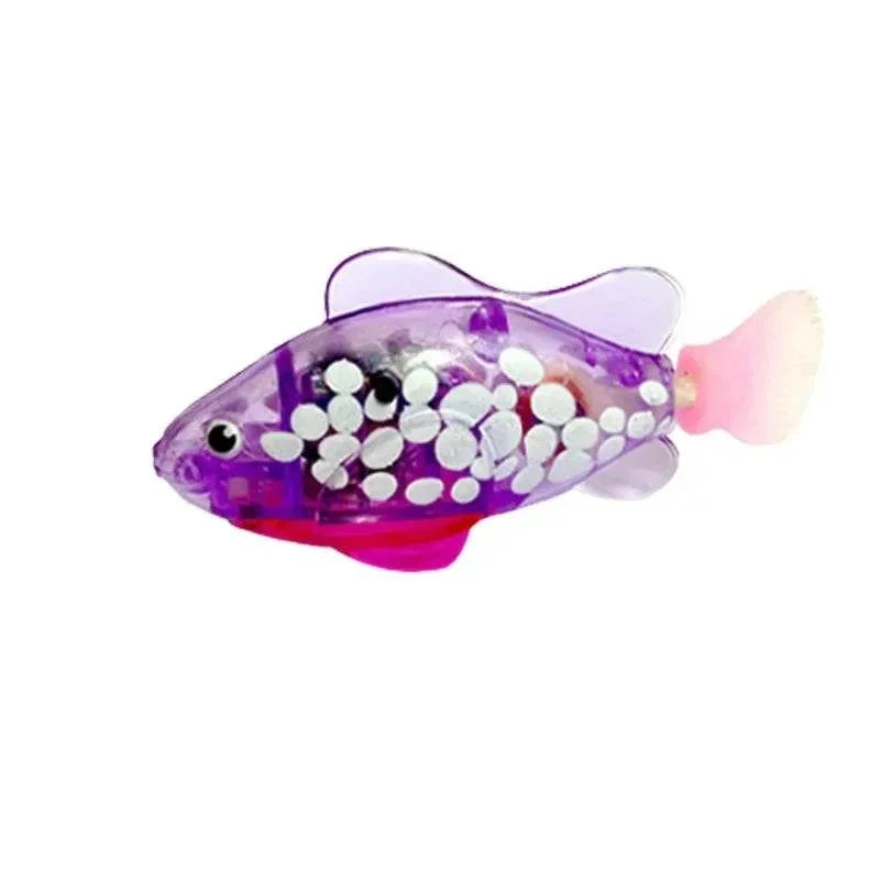 LED Robot Fish Cat Toy by covers4phones