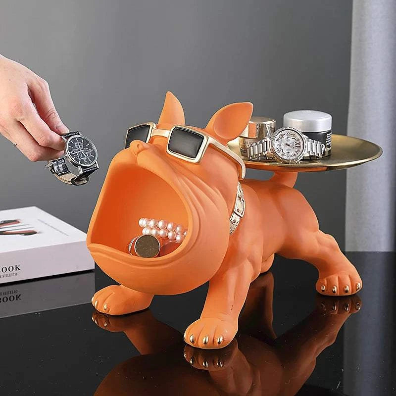 French Bulldog Tray Statue by DropShop