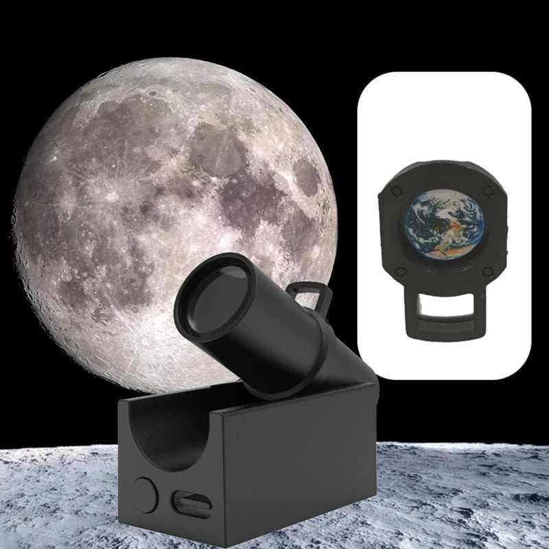 Moon Earth Projection Lamp Galaxy Ambient Night Light