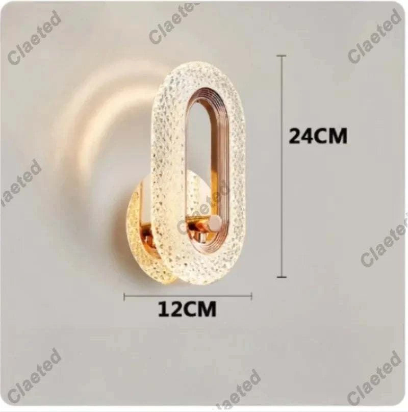 Crystal LED Wall Lamp by DropShop