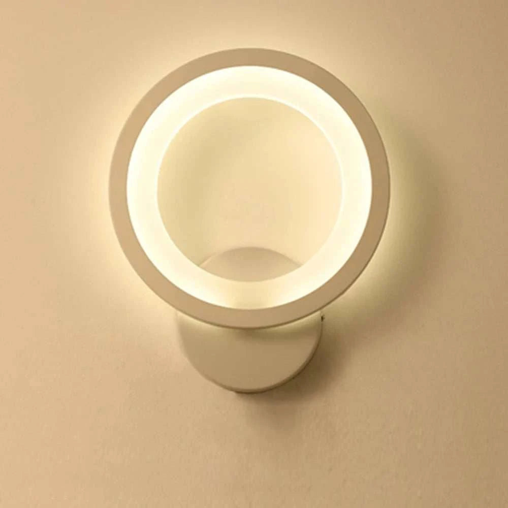Round LED Iron Wall Sconce by DropShop