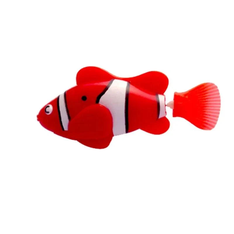 LED Robot Fish Cat Toy by covers4phones