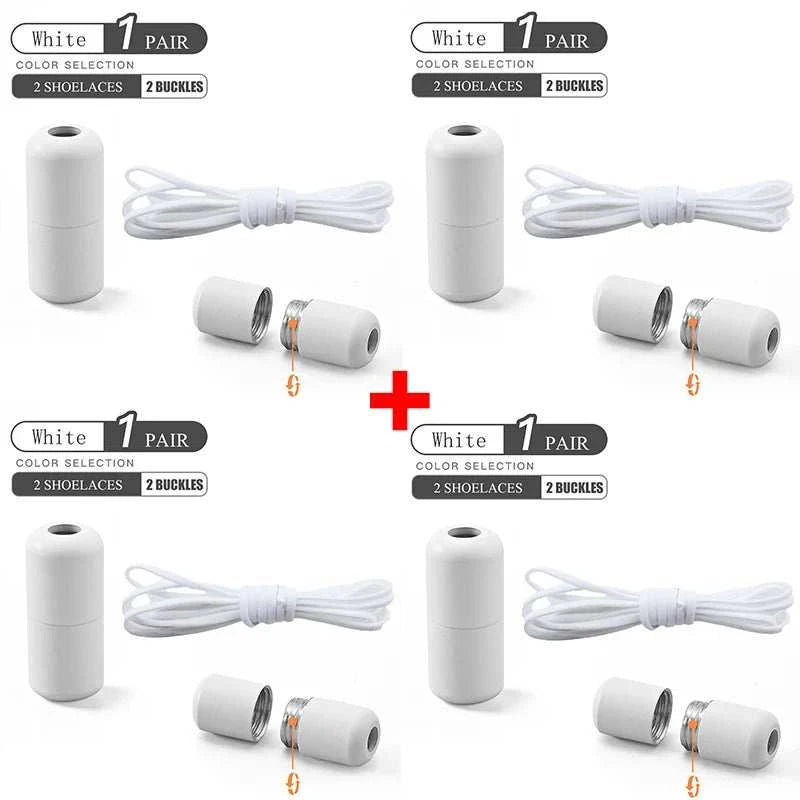 No Tie Shoelaces with Metal Lock for Sneakers by DropShop