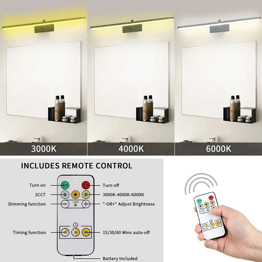 LED Wall Lamp With Remote by DropShop