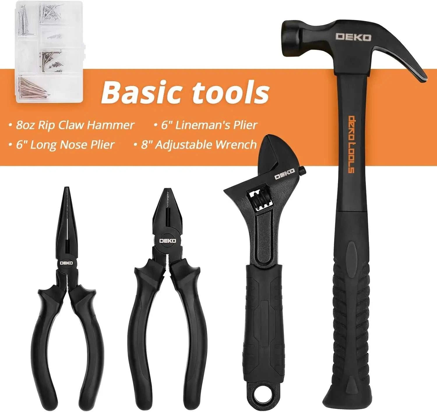 218-Piece Home Repair Tool Kit by DropShop