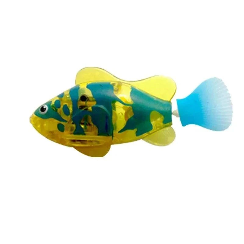 LED Robot Fish Cat Toy by covers4phones
