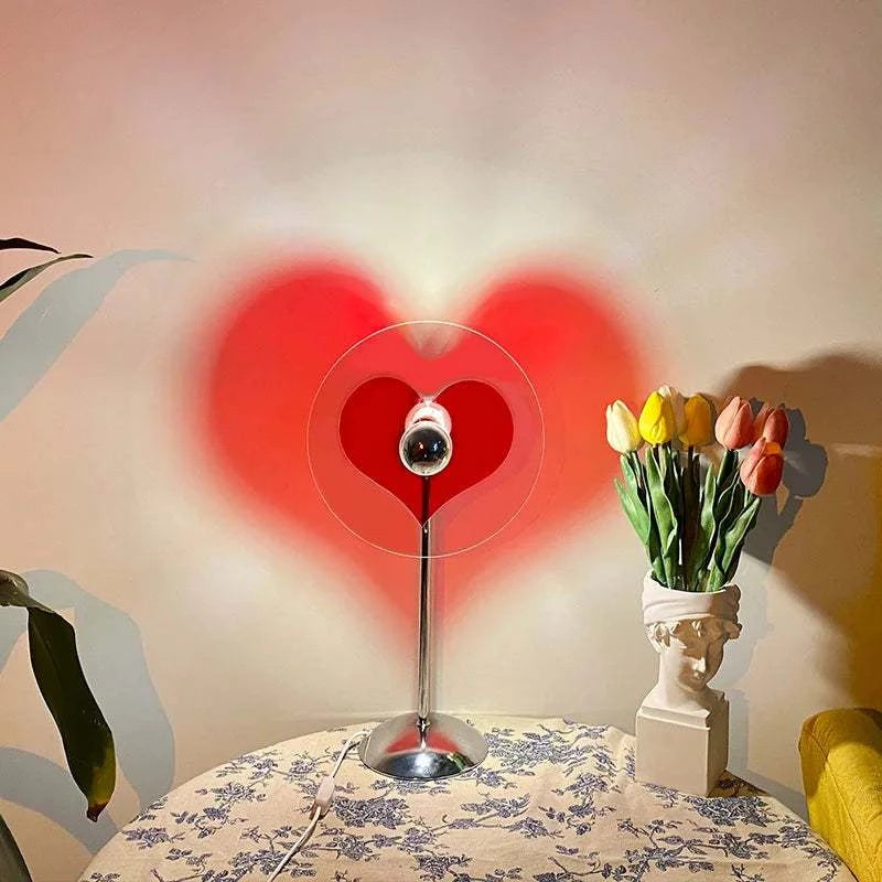USB Sunset Rainbow Table Lamp by DropShop