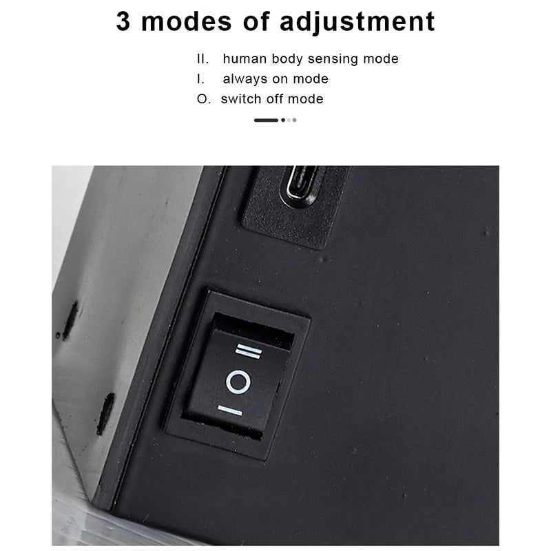 Magnetic Motion Sensor Wall Lamp by DropShop