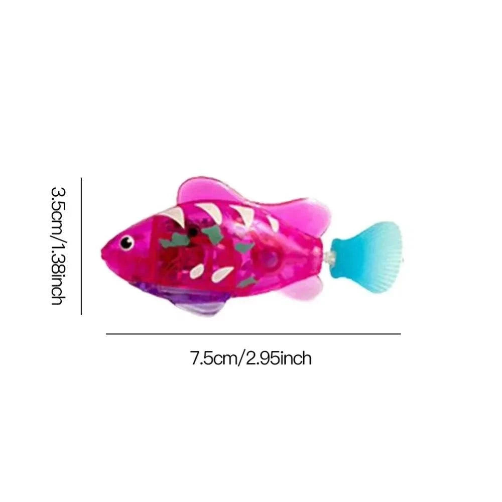 LED Robot Fish Cat Toy by covers4phones