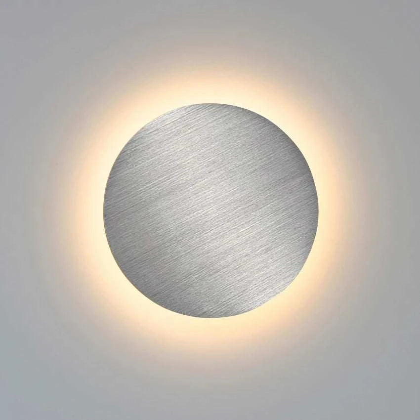 Round Aluminum LED Wall Lamp by DropShop
