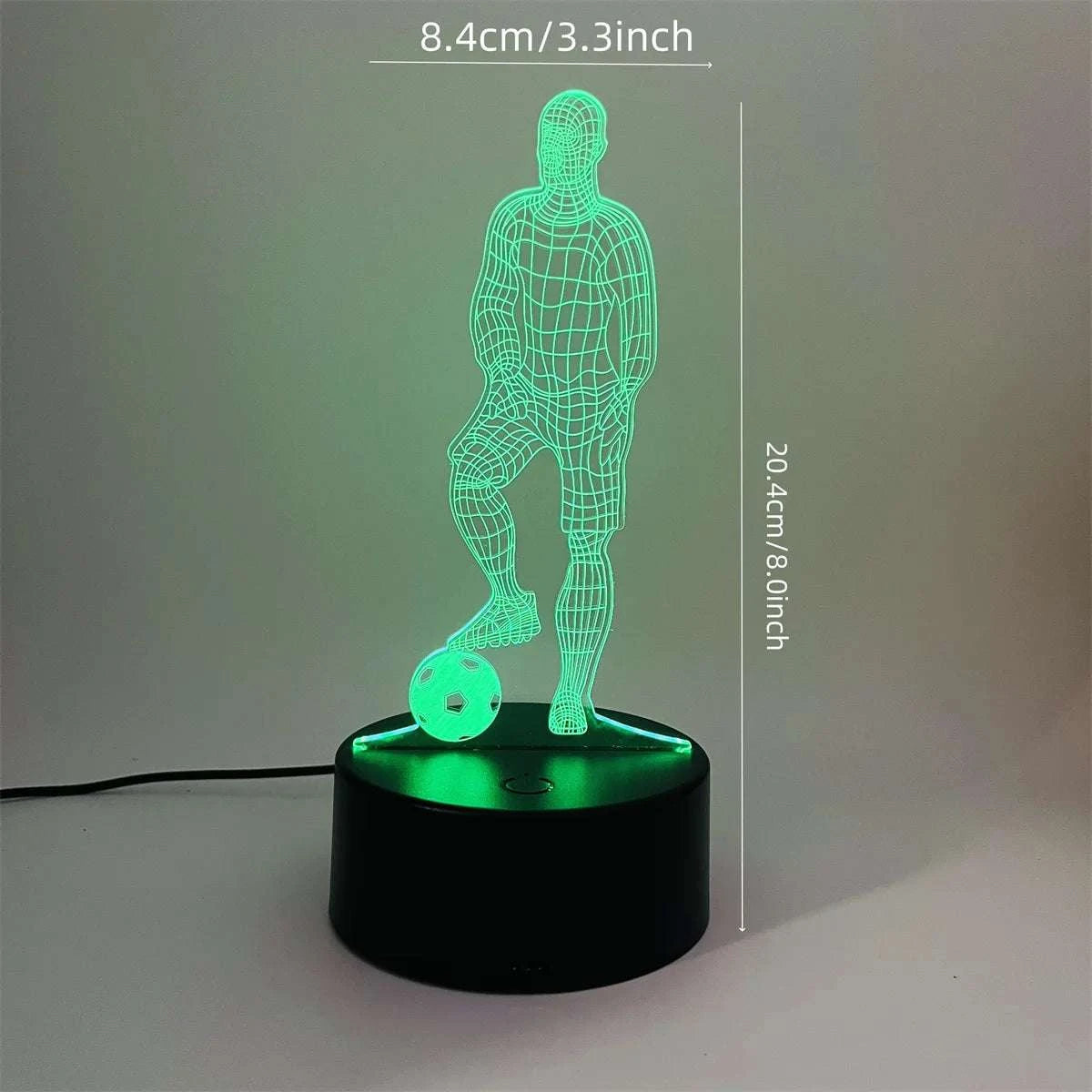 Football 3D Night Lamps LED Touch Illusion Light Decor